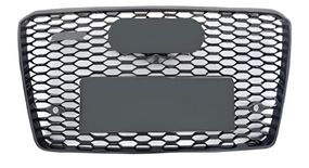 Передня решітка RS-Style (2014-2018, чорна) для Ауди A8 рр