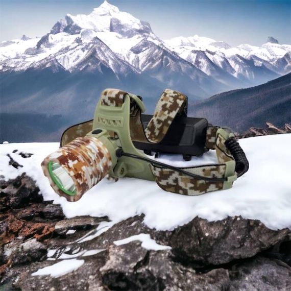 Ліхтарик на голову для роботи 2130-T6 Military, Потужний ліхтар на голову, Ліхтарик на SY-191 голову діодний