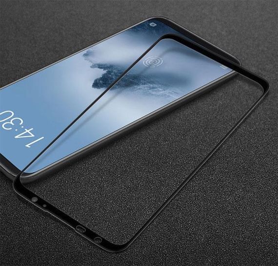 Full Cover защитное стекло для Meizu 16 Plus - Black | Зображення 1