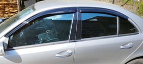 Ветровики SD (4 шт, HIC) для Mercedes E-сlass W211 2002-2009 гг
