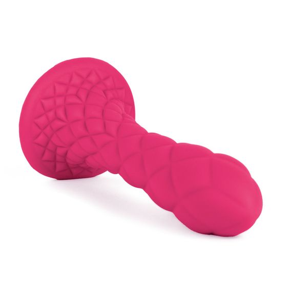 Фалоімітатор SilexD Fantasy Liquid Silicone Dreamy 7in Purple, Рожевий | Зображення 1