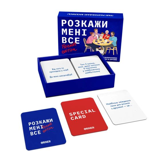 Настільна гра Розкажи мені все! Friends edition | Зображення 5