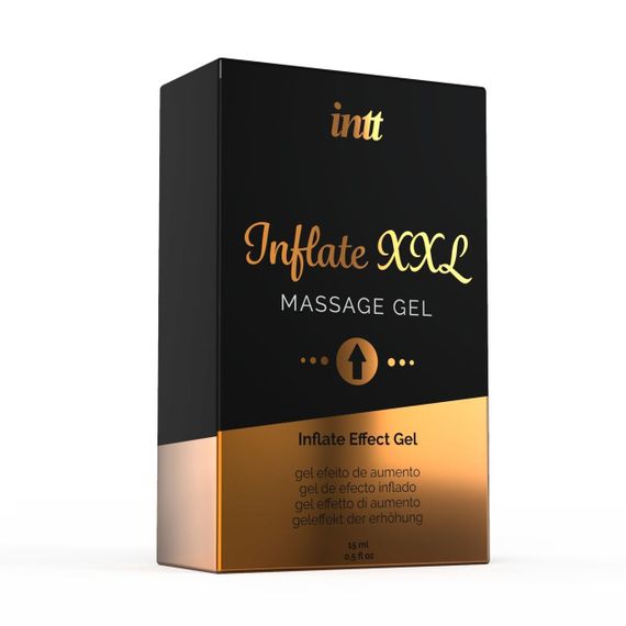 Гель для стимуляції члена Intt Inflate XXL (15 мл) зі смаком кориці, підсилює збудження | Зображення 2