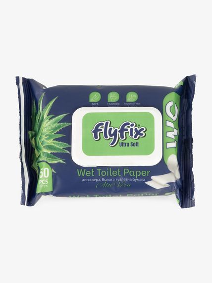 Туалетні вологі серветки FlyFix 10737 50 шт shop (8699415410737)
