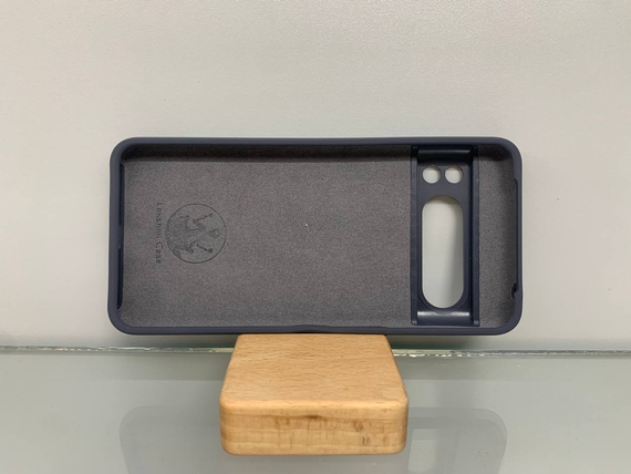 Google Pixel 8 Pro Протиударний чохол з логотипом софт тач Сірий | Зображення 2