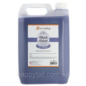Шампунь Dezynadog Black Velvet Colour Enhance для посилення кольору чорної та темно-коричневої шерсті для усіх порід відновл