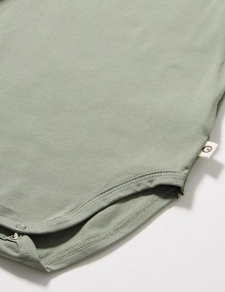 Дитяче боді для новонародженої дівчинки Green Cotton 74 см Оливковий (25111208) | Зображення 4