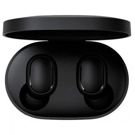 Оригинальные Bluetooth-наушники Xiaomi Redmi AirDots (Mi True Wireless Earbuds) ZBW4480GL Black Global Version | Зображення 4