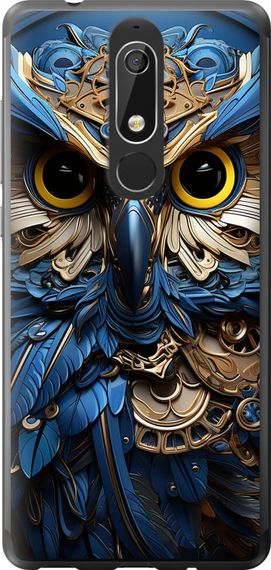 Чехол на Nokia 5.1 Сова v2 "5649u-1529-17620"