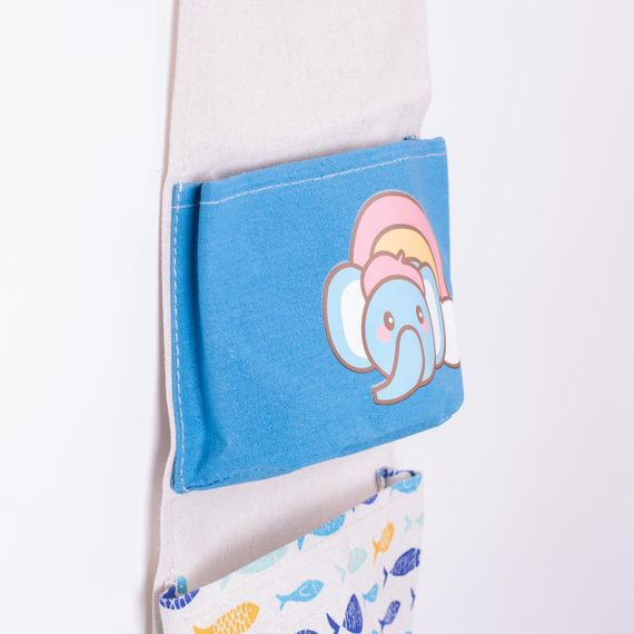 Підвісний органайзер на 5 відділень 20×58 (см) Синій HP-41-13BL | Зображення 8