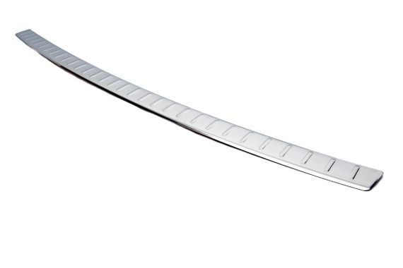 Накладка на задний бампер Carmos (SW, нерж) для Skoda Superb 2009-2015 гг. | Зображення 2