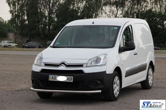 Передняя защита ST008 (нерж.) 51 мм для Citroen Berlingo 2008-2018 гг | Зображення 2