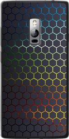 Чехол на OnePlus 2 Переливающиеся соты "498u-386-17620"