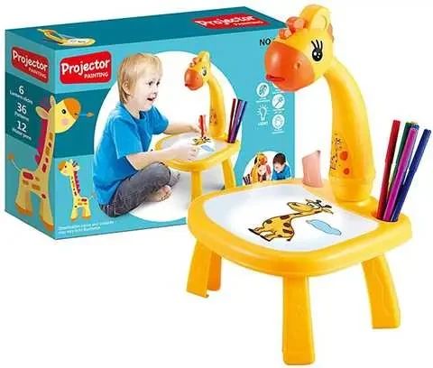 Детский стол проектор для рисования с подсветкой Projector Painting 24 Детали | Зображення 9
