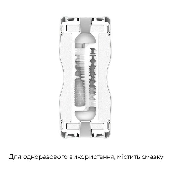 Мастурбатор Tenga Premium Dual Sensation Cup, двосторонній, з двома незалежними каналами | Зображення 5