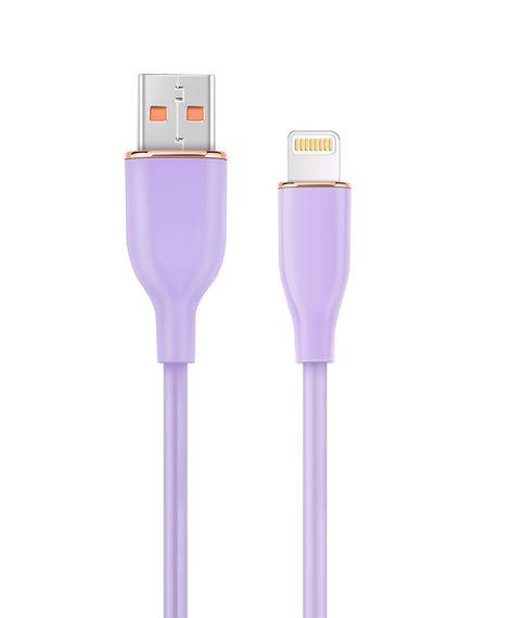 Кабель Cablexpert CC-USB2S-AM8PM-1.5M-P, USB 2.0 А-папа/Lightning, 1.5 м.