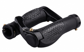 Грипсы TUOTO BT-006 BLK с рожками, 135 мм