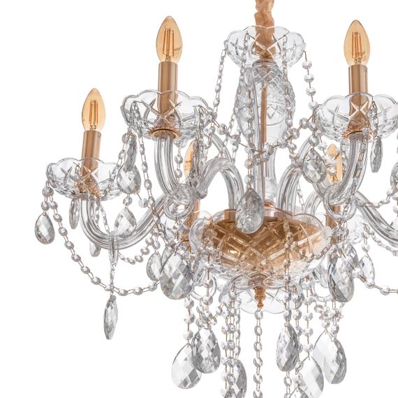 Люстра свеча подвесная хрустальная E14 40W (BCL-712S/6) | Зображення 2