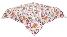 Скатертина гобеленова EDEN126 Limaso, 137x220, Прямокутна, Великодній, Без люрексу, 75% поліестер, 22% бавовна, 3% акрил, Гобелен