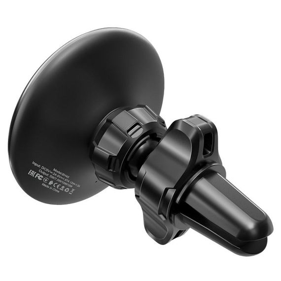 Автодержатель с БЗУ Borofone BH45 магнитный (PD 15W) Черный | Зображення 2