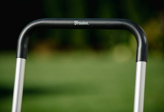 Металевий візок зі шлангом Bradas WHITE LINE 1/2" 20 м та аксесуарами комплект для поливу SILVER PRO SET (WL-AG33320SET1) | Зображення 1