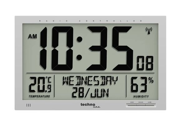 Годинник настінний Technoline WS8013 Silver (WS8013) (DAS301790) | Зображення 1