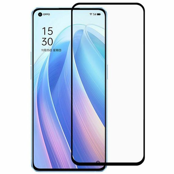 Захисне скло 2.5D на весь екран для Oppo Reno 7 lite / 7 5G | Зображення 1