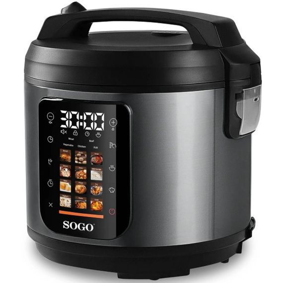 Мультиварка SOGO SS-10615 900 Вт серебристая | Зображення 1