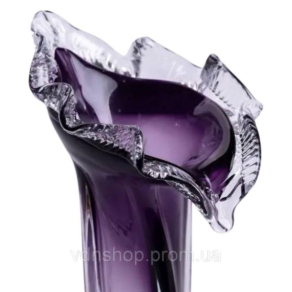 Ваза для квітів 20 см декоративна ваза для букета 110 мл Фіолетова HP-9-9 | Зображення 2
