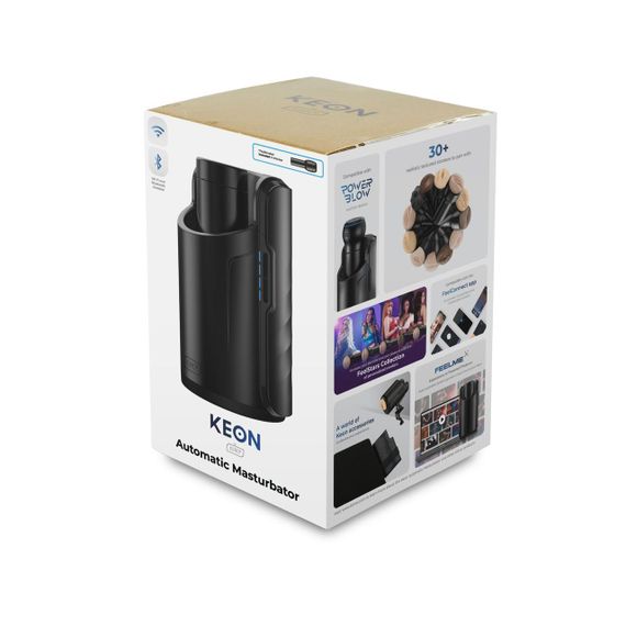 Интерактивная секс-машина для мужчин Kiiroo Keon Wi-Fi Combo Set с мастурбатором Sex Aura | Зображення 4