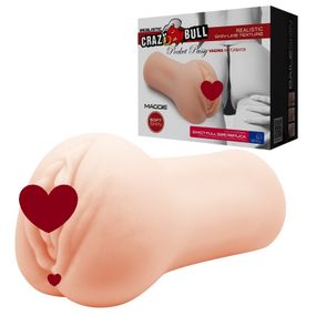 Мастурбатор вагіна Crazy Bull Maggie тілесний, 15.2 х 8.5 см Sex Aura