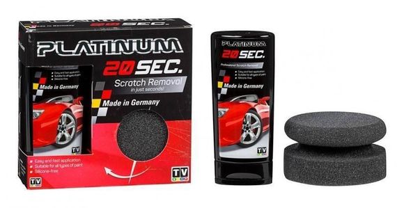 Паста для удаления царапин Platinum 20sec - полировочная паста для авто | Зображення 2