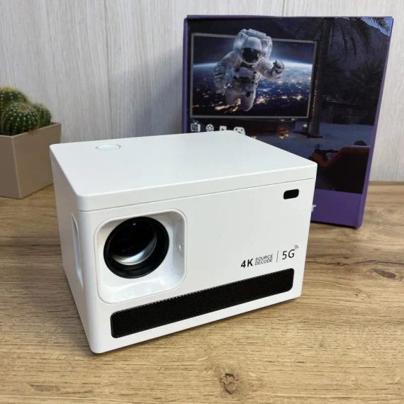 Умный проектор 4K, 4 ядра, X6 Android 10, Wi-Fi, 2K видео, Full HD 1080P, мини-проектор для домашнего кинотеатра | Зображення 6