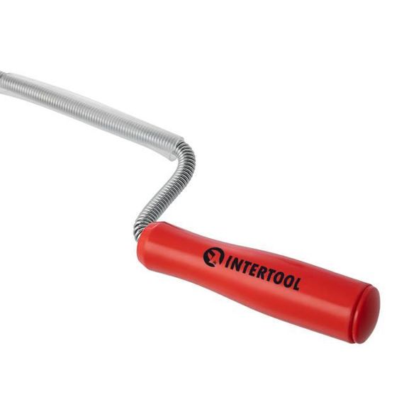 Трос для чищення труб, 9 мм × 10 м, пробивний наконечник INTERTOOL HP-1007 | Зображення 3