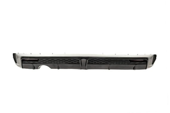 Накладка на задній бампер GXR Білий колір для Toyota Land Cruiser 300 2021- рр