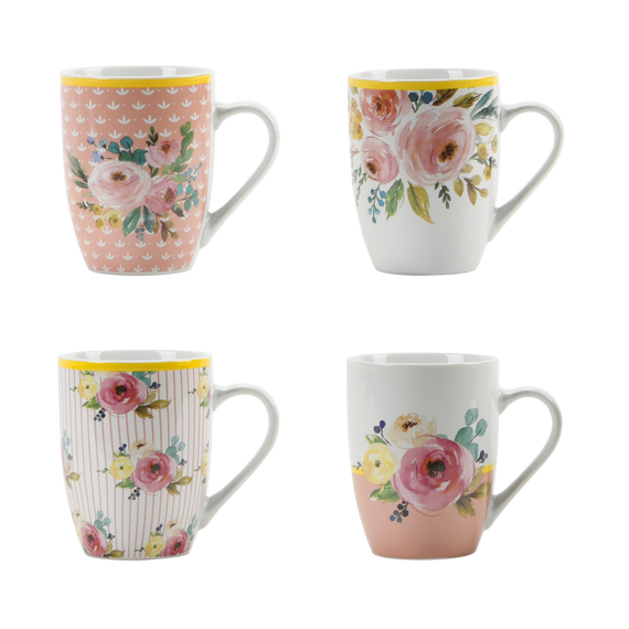 Чашка Мамині троянди VT-C-135325 Vittora 325 мл