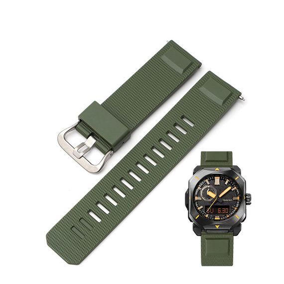 Ремешок для Casio Pro Trek PRW-6900Y Army Green SI | Зображення 1