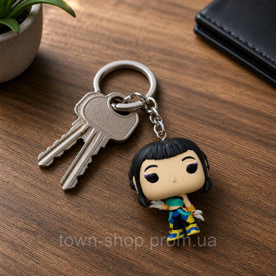 Игровая фигурка на клипсе Funko POP! серии Кейпоп-охотницы на демонов - Зои | Зображення 2