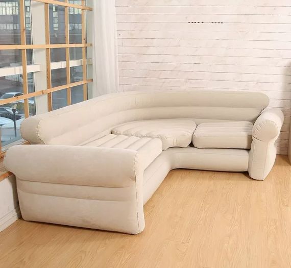 Надувний кутовий диван INTEX 257х203х76 см, (68575) | Зображення 4
