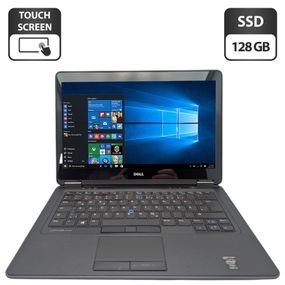 Ноутбук Dell Latitude E7440 / 14" (1920x1080) IPS Touch / Intel Core i5-4300U (2 (4) ядра по 1.9 - 2.9 GHz) / 8 GB DDR3 / 128 GB SSD / Intel HD Graphics 4400 / WebCam б/в