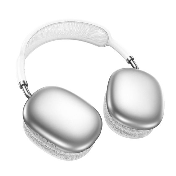 Бездротові навушники BOROFONE BO22 Plus Elegant BT headphones Silver | Зображення 2