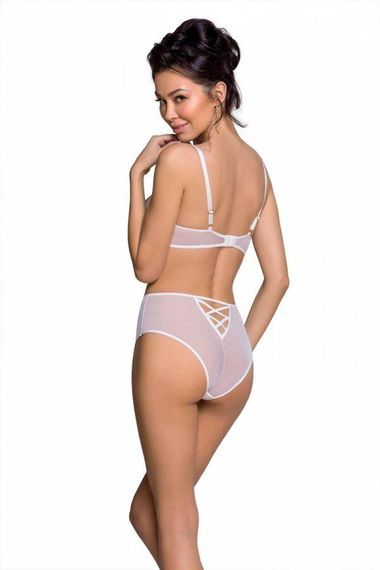 Еротичний комплект з малюнком Passion LOVELIA BIKINI S/M, white Sex Aura | Зображення 1