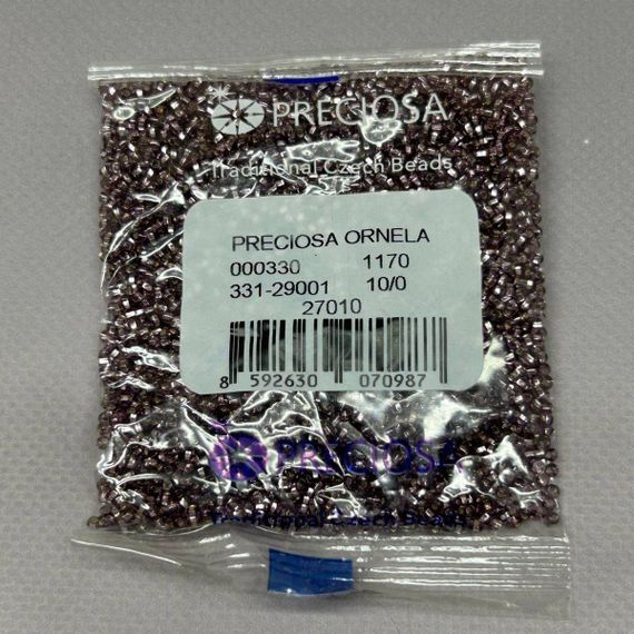 Бисер чешский Preciosa 10/0, цвет 27010 - 5 г | Зображення 1