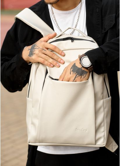 Чоловічий рюкзак Sambag ZARD Х сірий 40 х 28 х 14 см (25428030m) | Зображення 4