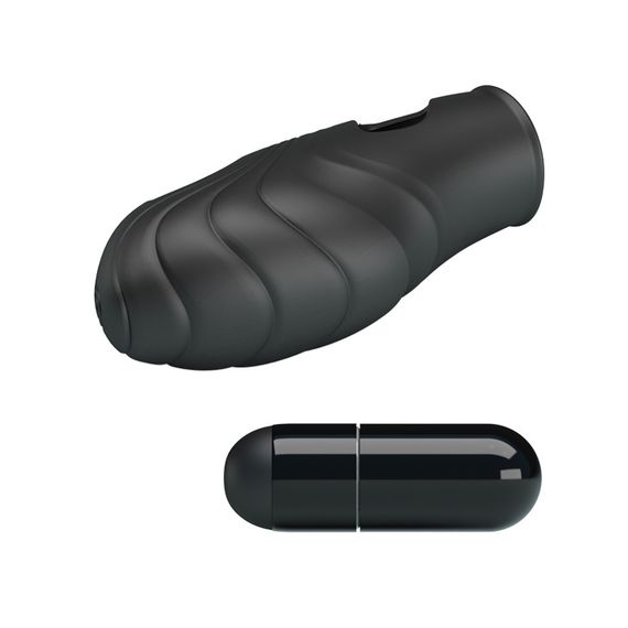 Насадка на палець - Pretty Love Lich Finger Vibrator Black Sex Aura | Зображення 4