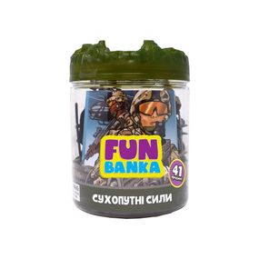 Ігровий міні-набір "Сухопутні Сили" FUN BANKA 320388-UA, 41 предмет