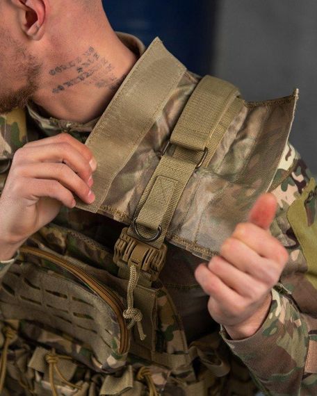 Тактическая плитоноска с двумя точками быстрого сброса  Мультикам Asdag мультикам ОЛ2725 | Зображення 6