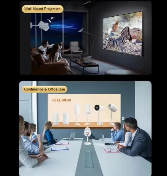 Портативный проектор Android 13 (TS-6) | Зображення 5