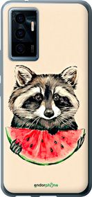 Чохол на Vivo V23e Єнотик з кавуном "4605u-2641-2448"