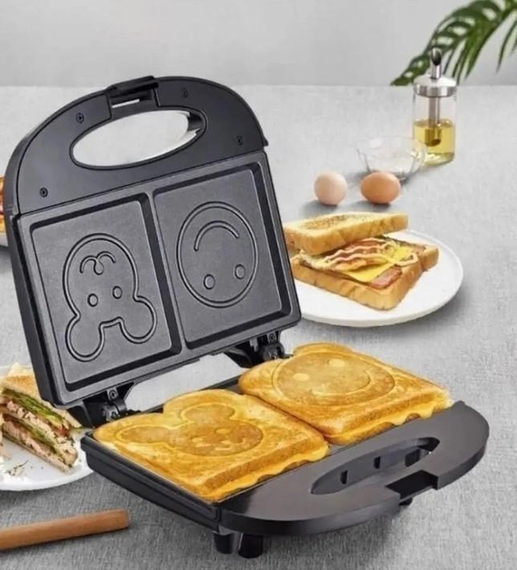 Мультипекар мультимейкер зі знімними формами 8 в 1 RAF-551 800W | Зображення 2